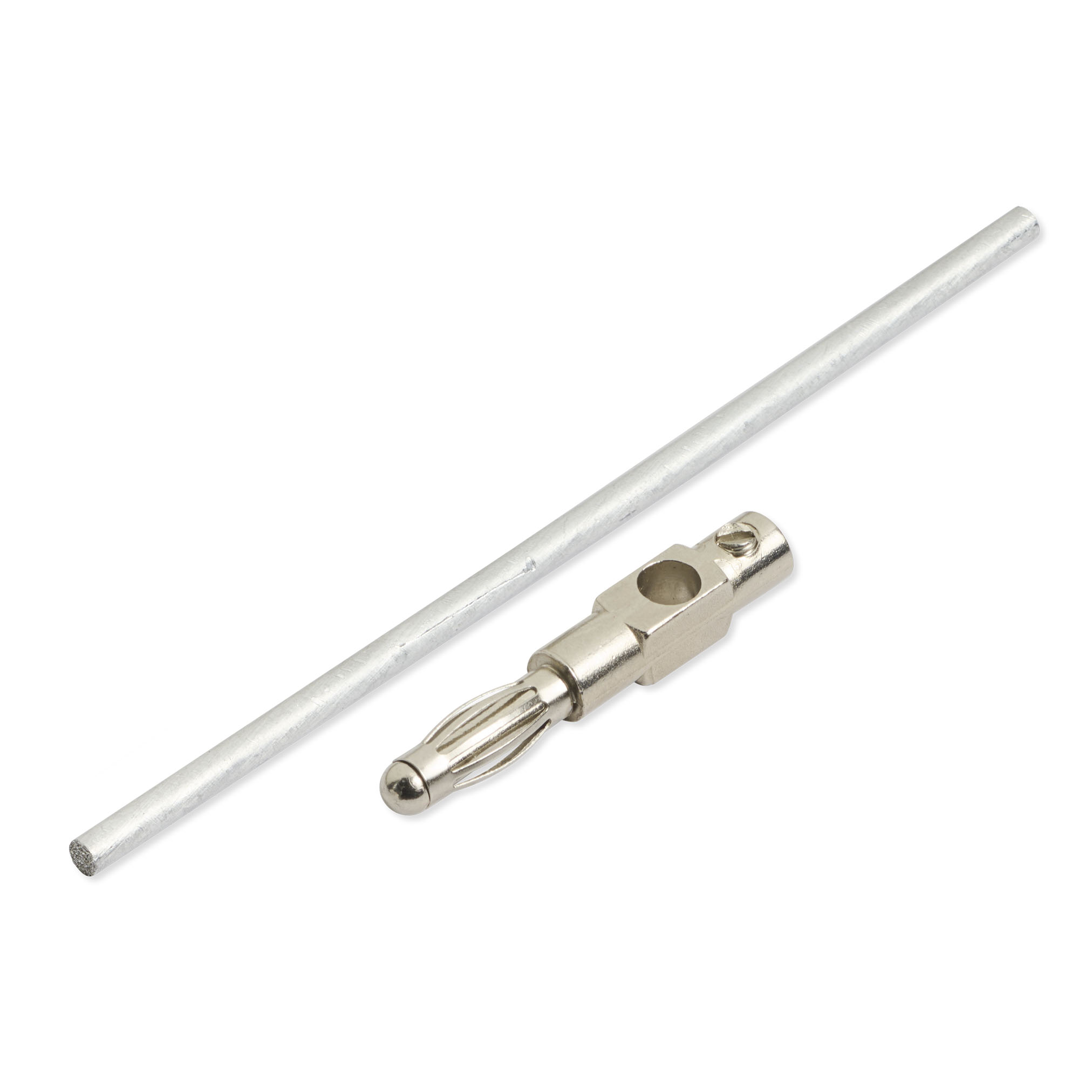 Aluminium_82x2,5mm_1-Stecker Aluminium Elektroden 8,2 cm x 2,5 mm (1 Stab) – Bild 1
