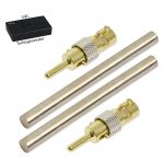 Bismuth Elektroden 10,0 cm x 8,0 mm (1 Paar) mit Turbogenerator 6.0