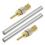Chrom Elektroden 10,0 cm x 8,0 mm (1 Paar)