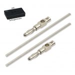 Indium Elektroden 8,2 cm x 2,5 mm (1 Paar) mit Turbogenerator 6.0