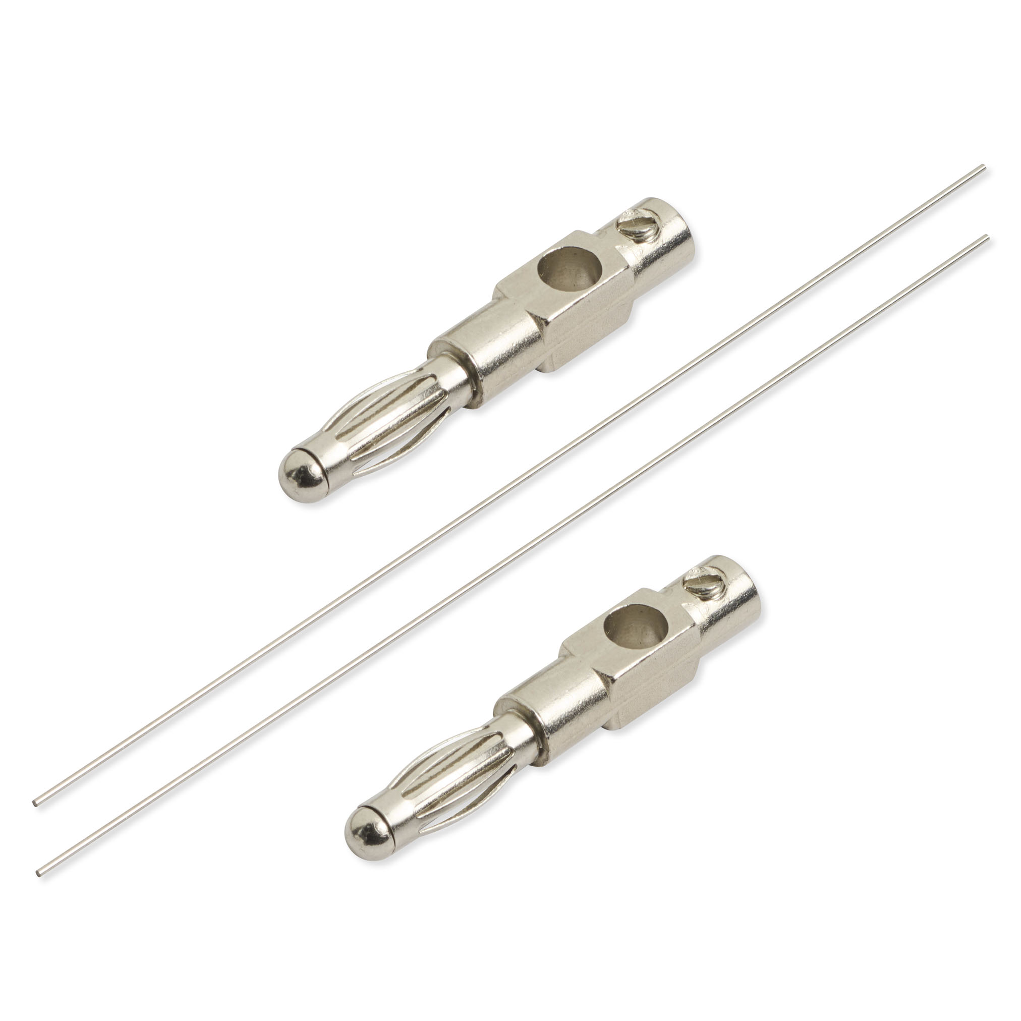 Iridium_82x0,5mm_2Stecker Iridium Elektroden 8,2 cm x 0,5 mm (1 Paar) – Bild 1