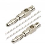 Platin Elektroden 4,1 cm x 1,0 mm (1 Paar)