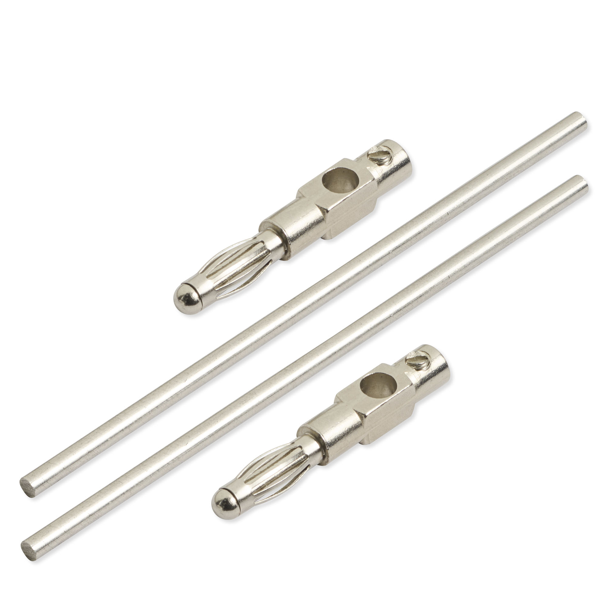 Platin_82x2,5mm_2Stecker Platin Elektroden 8,2 cm x 2,5 mm (1 paar) – Bild 1