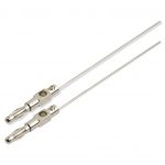 Rhodium Elektroden 8,2 cm x 1,0 mm (1 Paar)