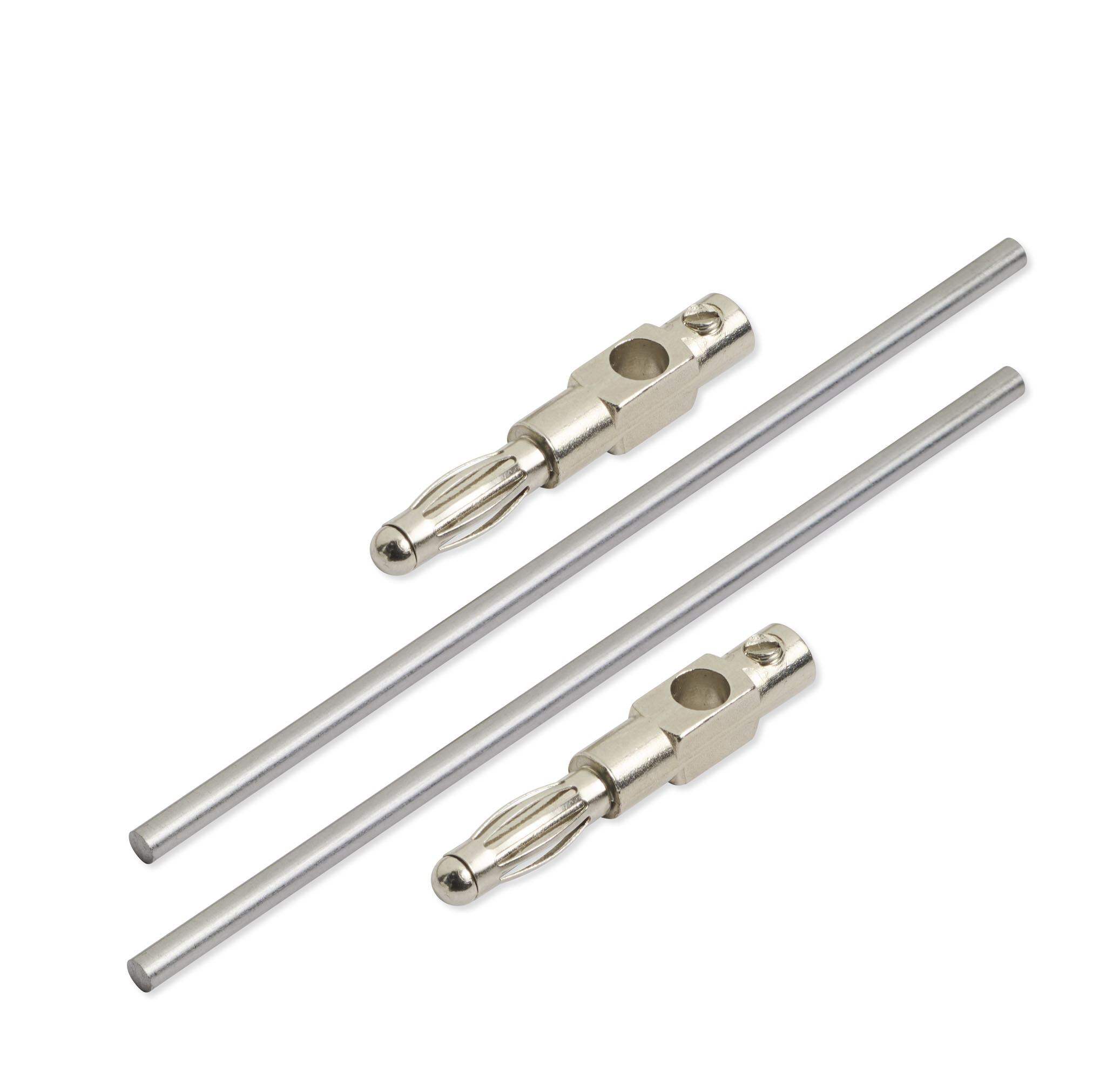 Tantal_82x2,5mm_2Stecker Tantal Elektroden 8,2 cm x 2,5 mm (1 Paar) – Bild 1