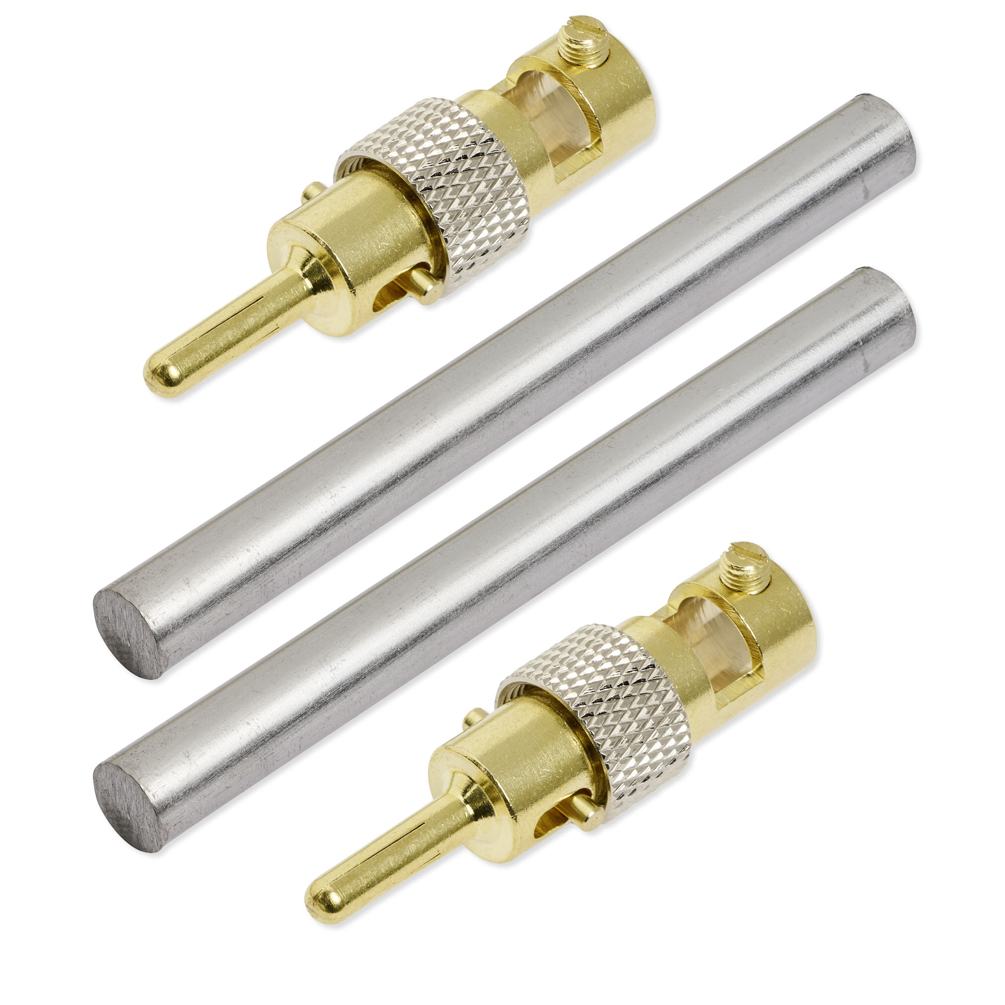 Tantal_82x8mm_2Stecker Tantal Elektroden 8,2 cm x 8,0 mm (1 Paar) – Bild 1
