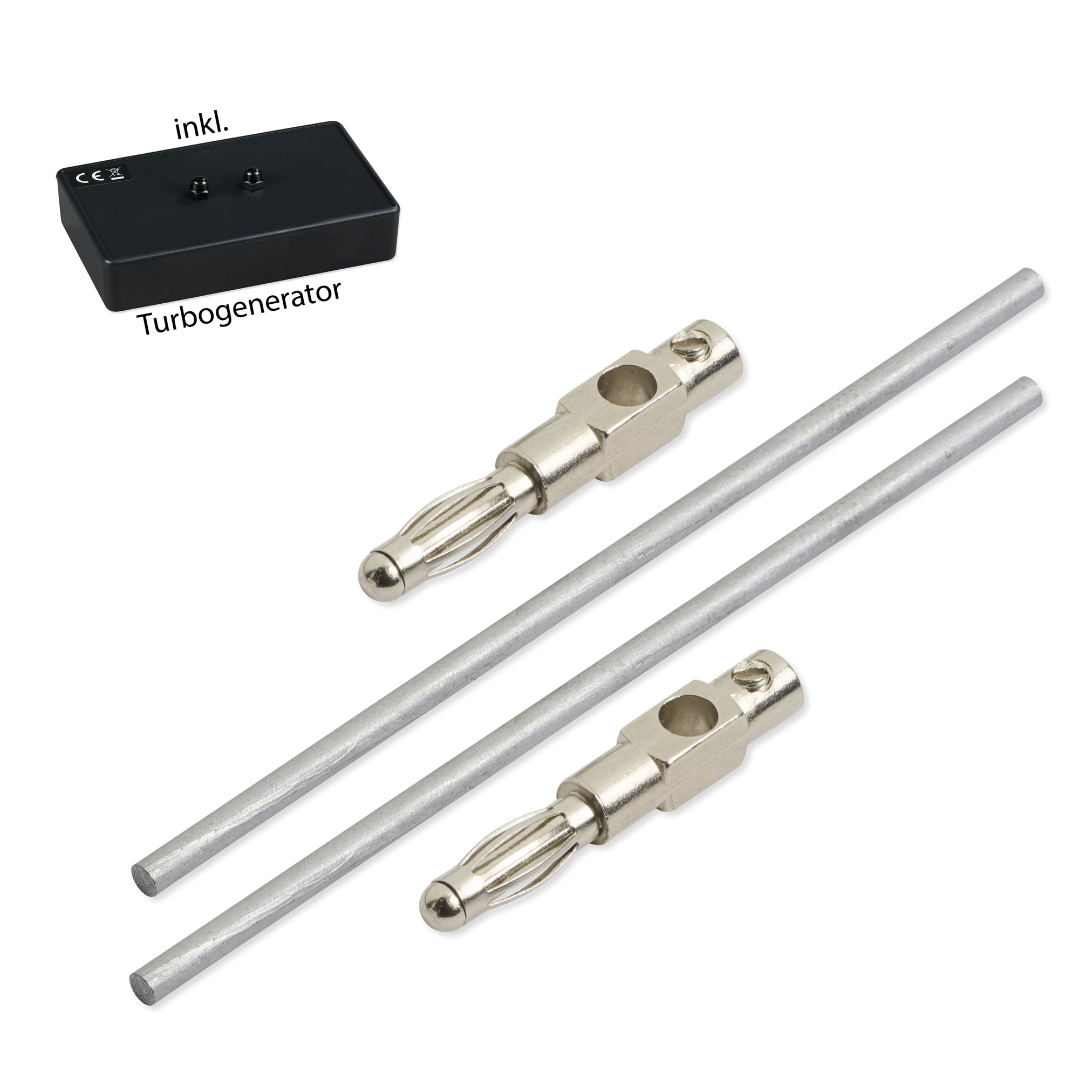 Vanadium_82x2,5mm_2-Stecker+Turbo Vanadium Elektroden 8,2 cm x 2,5 mm (1 Paar) mit Turbogenerator 6.0 – Bild 1