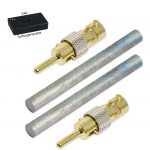 Vanadium Elektroden 8,2 cm x 8,0 mm (1 Paar) mit Turbogenerator 6.0