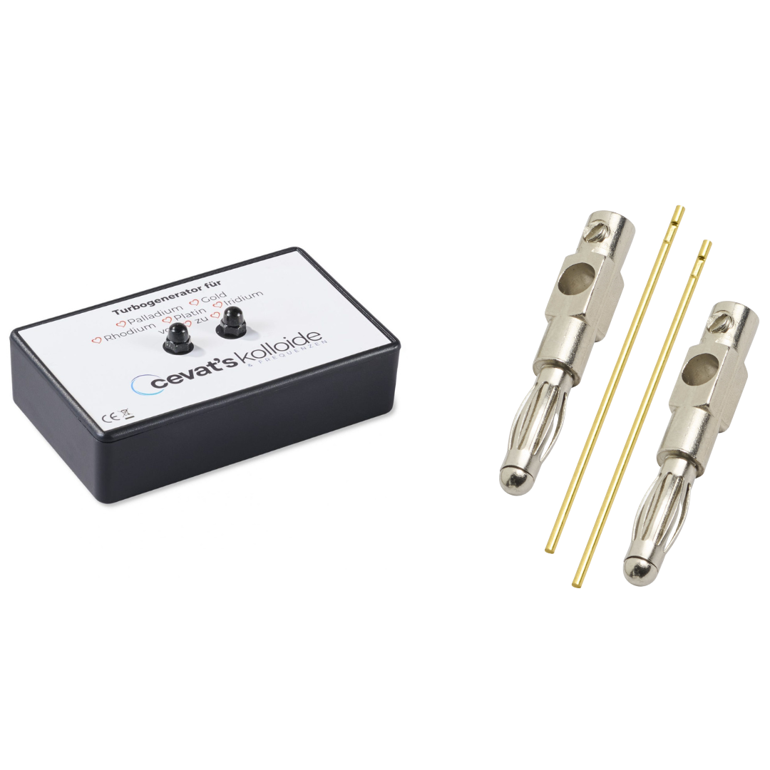 Gold-Elektroden-mit-Katalysatoren-4.1cm-x-1mm Gold Elektroden 4,1 cm x 1,0 mm (1 Paar) mit Katalysatorengenerator – Bild 1
