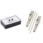 Rhodium Elektroden 4,1 cm x 1,0 mm (1 Paar) mit Katalysatorengenerator